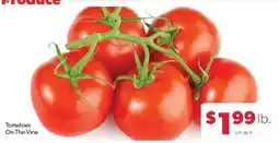 Family Fare Tomatoes On-The-Vine offer