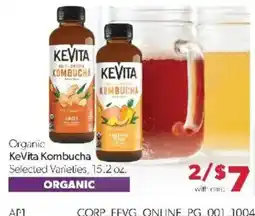 Family Fare KeVita Kombucha offer