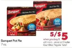 Family Fare Banquet Pot Pie offer