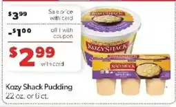 Family Fare Kozy Shack Pudding offer
