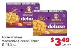 Family Fare Annie's Deluxe Macaroni & Cheese Dinner offer