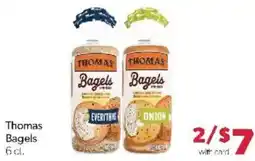 Family Fare Thomas Bagels offer