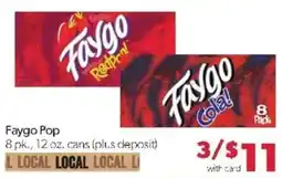 Family Fare Faygo Pop offer