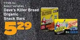 Hannaford Dave's killer bread organic snack bars offer