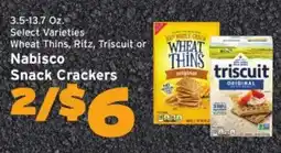 Hannaford Nabisco Snack Crackers offer