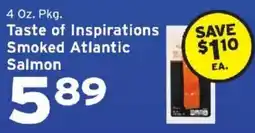 Hannaford Taste of Inspirations Smoked Atlantic Salmon offer