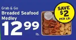 Hannaford Grab & Go Breaded Seafood Medley offer