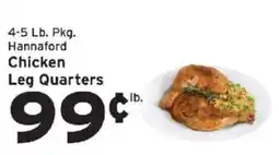 Hannaford Hannaford Chicken Leg Quarters offer