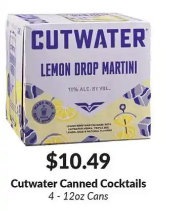 Cutwater Canned Cocktails