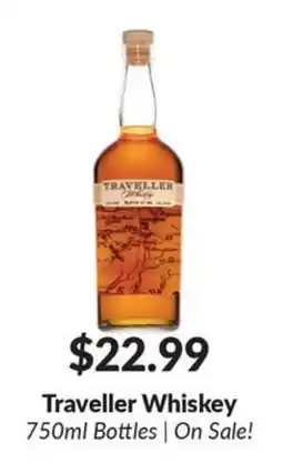 Woodman's Traveller Whiskey offer