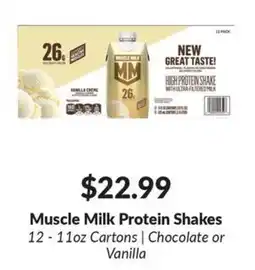 Woodman's Muscle Milk Protein Shakes offer
