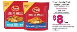 Food 4 Less Tyson frozen chicken offer