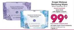 Food 4 Less Kroger Makeup Removing Wipes offer