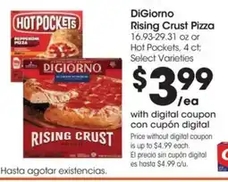 Food 4 Less DiGiorno Rising Crust Pizza offer