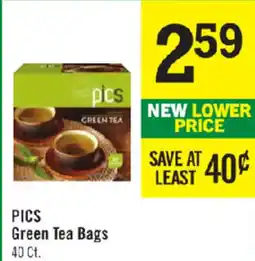 Price Chopper Pics Green Tea Bags offer