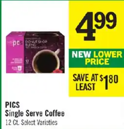 Price Chopper Pics single serve coffee offer