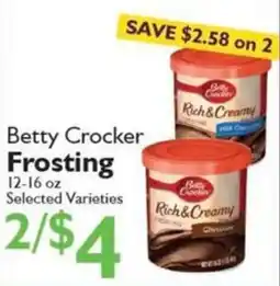 Festival Foods Betty Crocker Frosting offer