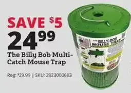 Rural King The Billy Bob Multi-Catch Mouse Trap offer