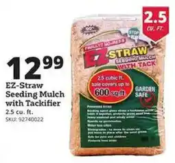 Rural King Ez-straw Seeding Mulch with Tackifier offer
