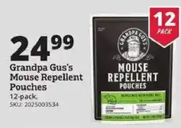 Rural King Grandpa Gus's mouse repellent pouches offer