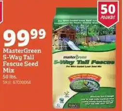 Rural King Mastergreen 5-Way Tall Fescue Seed Mix offer