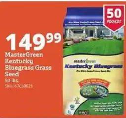 Rural King MasterGreen Kentucky Bluegrass Grass Seed offer