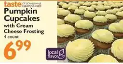 Festival Foods Taste of Scandinavia bakery & cafe pumpkin cupcakes offer