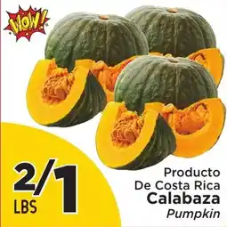 Presidente Calabaza Pumpkin offer