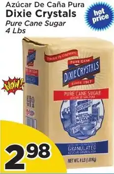Presidente Dixie Crystals pure cane sugar offer