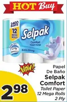 Presidente Selpak Comfort Toilet Paper offer