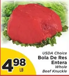 Presidente Usda choice beef knuckle offer