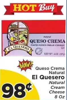 Presidente El Quesero Queso Crema Natural offer