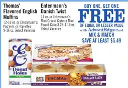 Price Chopper Thomas' Flavored English Muffins offer