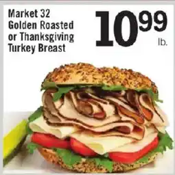 Price Chopper Market 32 Golden Roasted or Thanksgiving Turkey Breast offer