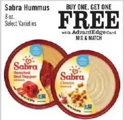 Price Chopper Sabra Hummus offer