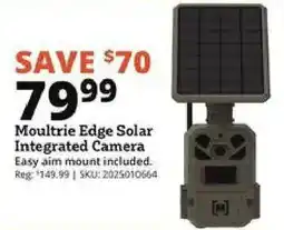 Rural King Moultrie Edge Solar Integrated Camera offer