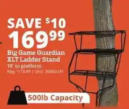 Rural King Big Game Guardian XLT Ladder Stand offer