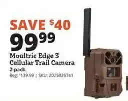 Rural King Moultrie Edge 3 Cellular Trail Camera offer
