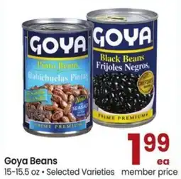 Albertsons Goya Beans offer