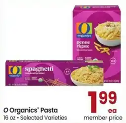 Albertsons O Organics Pasta offer