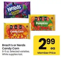 Albertsons Brach's or Nerds Candy Corn offer