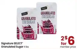 Albertsons Signature Select Granulated Sugar offer