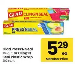 Albertsons Glad Press'n Seal offer