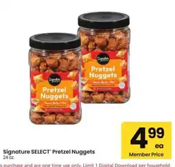 Albertsons Signature SELECT Pretzel Nuggets offer