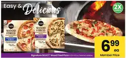Albertsons Signature Select Wood Fired Pizza offer