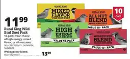 Rural King Rural King Wild Bird Suet Pack offer