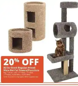 Rural King Ware Pet Cat Towers/Furniture offer