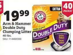 Rural King Arm & Hammer Double Duty Clumping Litter offer