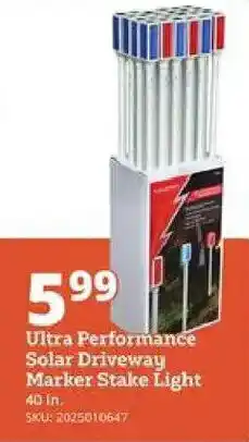 Rural King Ultra Performance Solar Driveway Marker Stake Light offer