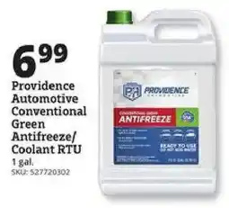 Rural King Providence Automotive Conventional Green Antifreeze/Coolant RTU offer